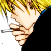 bitterblond: (Havin' a smoke. (2))