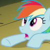 dashingrainbow: (what was that in my face?!)