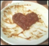 zarhooie: Plate with leftover spaghetti sauce in a heart shape (Random: Spaghetti Heart)