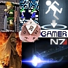 silmaril: FF VII, Mass Effect, Portal, Lemmings, Legend of Zelda; and a D20. (Gamer)