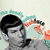 xenylamine: (star trek - spock's fish face)