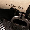 joyfulfeather: A typewriter page with the text "the end" (Writing - the end)