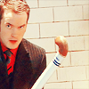 zarhooie: Ianto holding a hockey stick (Whoverse: Ianto with hockey stick)