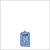 zarhooie: Little cartoon Tardis. Text: vworp! vworp! (Whoverse: vworp tardis)