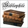 gramarye1971: stack of old leatherbound books with the text 'Bibliophile' (Books)