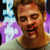 nextian: Kirk's bloody nose. (blood and thunder)