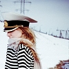 bouvartian: model in a nautical outfit (oh sailor why)