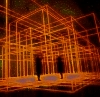 narrativian: Antony Gormley art light cage (L: trapped)