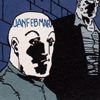 exceptfebruary: calendar man with an even expression (Buried on a Sunday)