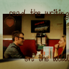 monanotlisa: THE Olivia/Lincoln scene from the diner that night: heart on the wall behind them, glyph code (olivialincoln writing - fringe)