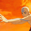 aangairnomad: Aang in a fighting stance (Bending stance)
