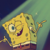 untonuggan: Spongebob Squarepants pointing one finger in a congratulatory manner (spongebob thumbs up)