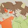 somethinglawful: terezi and nepeta giggling like the little girls they actually are. (lets rp hurray)