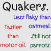twistedchick: (quakers not parrots)