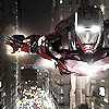 ymfaery: Iron Man flying through city (Avengers: Iron Man flying)