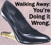 elf: Wrong shoes, wrong walking away (Walking Away)