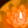syderia: orange candle (candle)