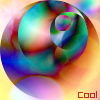 kerravonsen: colourful circles: "Cool" (cool)