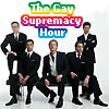 zvi: Queer Eye guys in black suits: The Gay Supremacy Hour (Queer Eye)