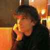 ext_42328: Even GOD supports the Aslan conspiracy theory (image of Neil Gaiman) (Gaiman and/or Narnia)