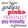 kayloulee: text only icon: your basic godless pinko feminist nightmare (your basic godless pinko feminist nightm)