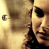 anghraine: padmé, coloured sepia; text: indistinct calligraphy (padmé [sepia])