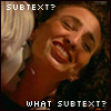 zvi: Chiana macking on Aeryn Sun: subtext? what subtext? (lesbian)