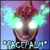 pantswarrior: Lunatic has a literal &quot;facepalm&quot;. (lunatic)