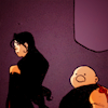 fingerbang: (let's all look at the door)