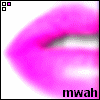 zvi: Lips with a shimmer: mwah (I <3 you all!)