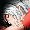 ultranos: ashley from Trace Memory (white-haired girl) sleeping (sleepy)
