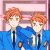 moremischievous: (✚ kaoru; bros are the best armrests)