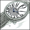 jonquil: diamond-studded watch (time, watch)