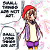 is_art: (it's not like I like her or anything)