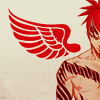 morph: Renji: shirtless and winged (ra.)