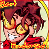 lizamanynames: Impulse gives a thumbs up; text: "Bart Endorsed!" (Bart endorsed!)