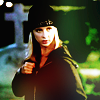 stake: (she who hangs out a lot in cemeteries.)