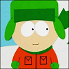 learnedsomething: kyle is smiling but not very much (small smile)
