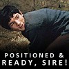 blaidd_drwg: Merlin's ready for Arthur (Merlin_Positioned and ready)