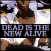 veleda_k: Akio from Revolutionary Girl Utena with the text, "dead is the new alive." (Utena: Akio- dead is the new alive)