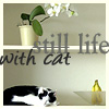 scribblesinink: Still life with cat (spn sam thinking)