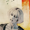 yvi: farscape's Chiana in front of white and yellow background (Farscape - Chiana)