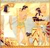 minoanmiss: Minoan Traders and an Egyptian (Minoan Traders)