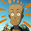 loquacious: (bas - foot-faced fool!)