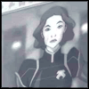 lizbee: Screencap of a photo of Lin Beifong in a newspaper (LoK: Lin (newspaper))