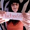 izzy: woman holding a sign saying fuck you! <3 ([misc] fuck you very very much)
