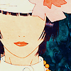 ivoryandhorn: Close up of the face of a young woman dressed all in white. She doesn't have any eyes. (setsuko: white-eyed lady)