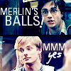 sarka: (Merlin's Balls!)