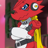xros_heart: (Shoutmon - Arms crossed)