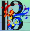 ilyena_sylph: jumbled rainbow of musical symbols (Art: music)